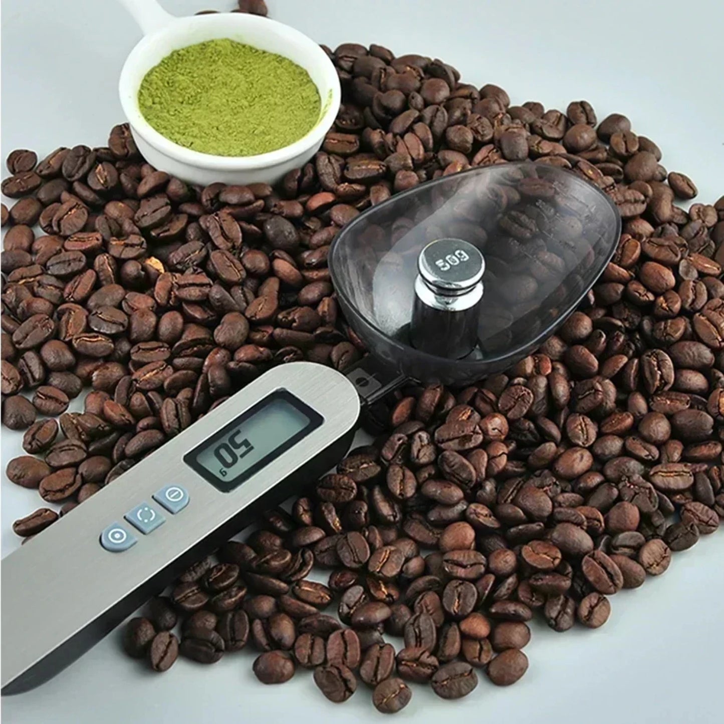 Digital Kitchen Measuring Spoon Scale – Portable 25cm Tool for Precise Measurement of Coffee, Milk, and Cooking Ingredients