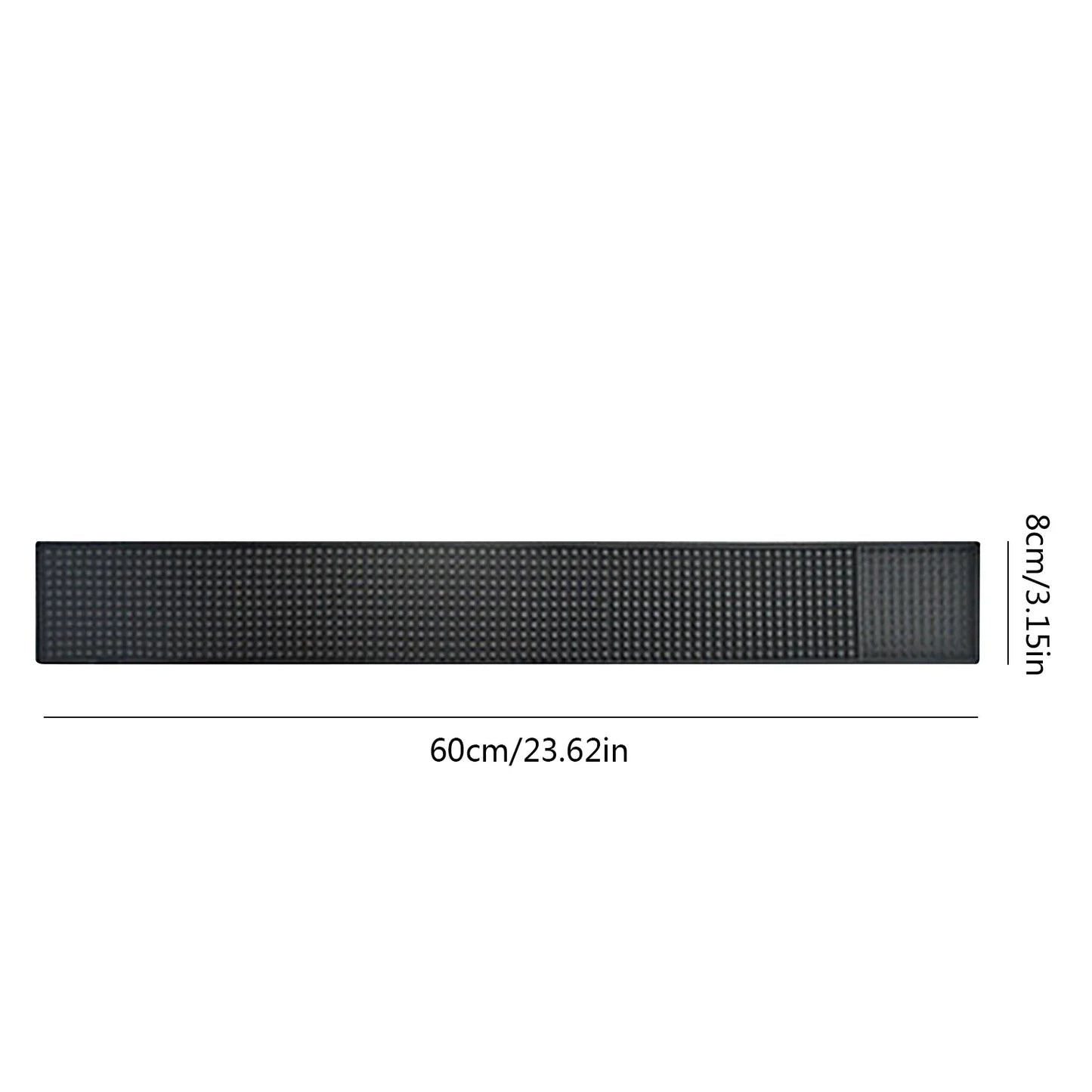 Anti-Slip PVC Coffee and Bar Mat – Waterproof, Heat-Resistant Drain Mat for Baristas and Bartenders