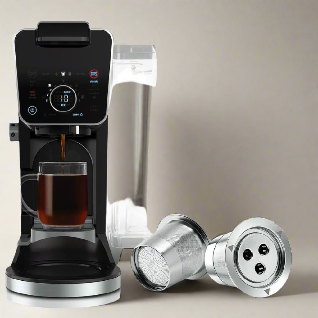 Reusable Stainless Steel K-Cup Coffee Pod Filters for Dual Brew Pro Machines