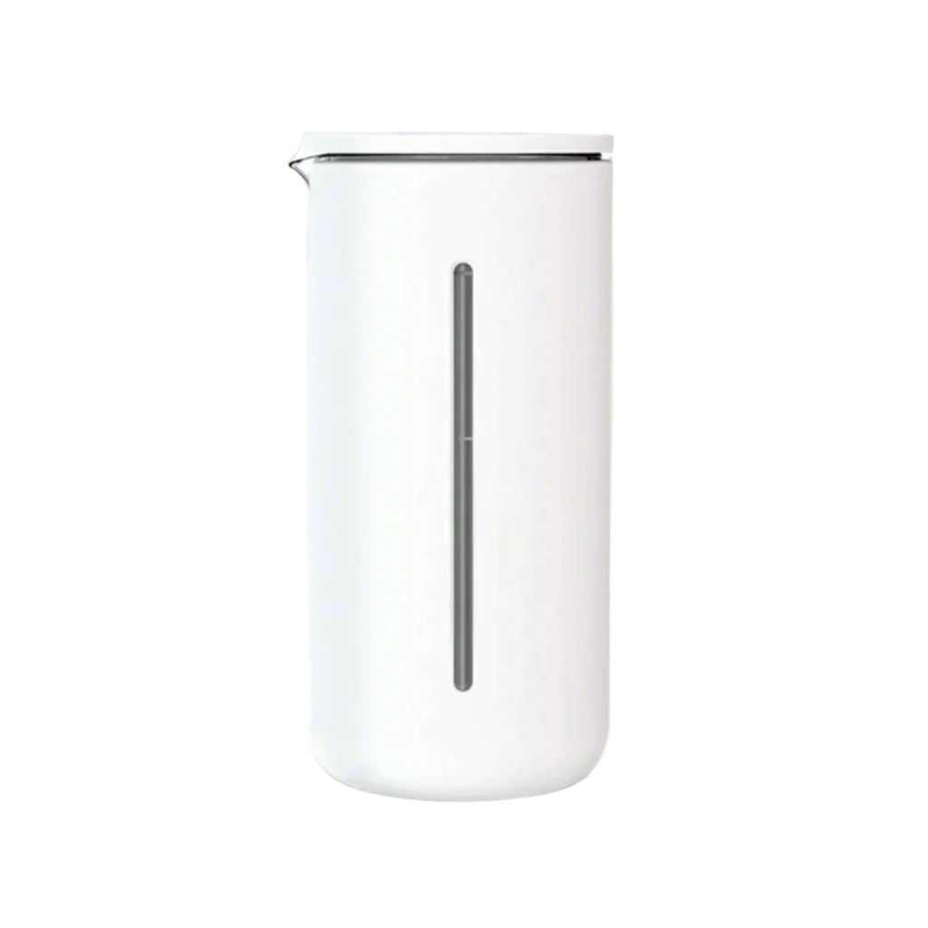 Cafetière à haute densité en acier inoxydable French Press Maker - Thé à thé en verre résistant à la chaleur