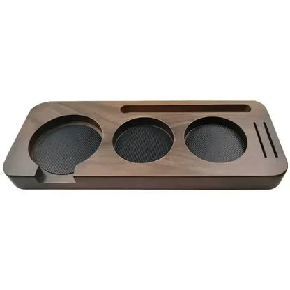 Premium Wooden Base Espresso Accessories Set – Durable Barista Tools for Perfect Espresso Brewing