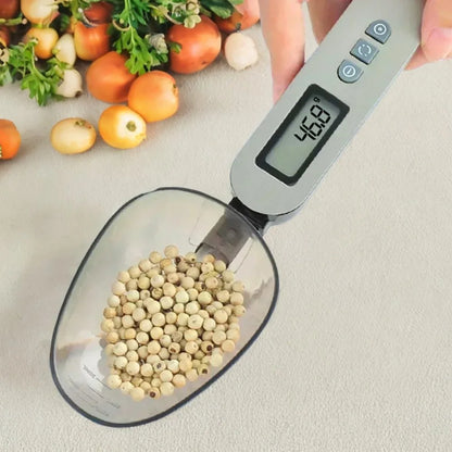 Digital Kitchen Measuring Spoon Scale – Portable 25cm Tool for Precise Measurement of Coffee, Milk, and Cooking Ingredients