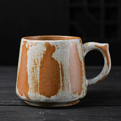Japanese Style Ceramic Coffee Mug – Exquisite 360ml Handpainted Cup for Home or Office