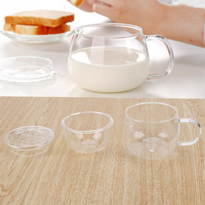Premium Glass Tea Cup with Lid and Infuser – Heat-Resistant, Eco-Friendly Mug for Loose Leaf Tea and Coffee