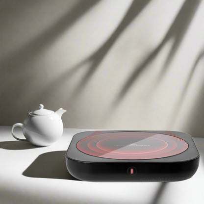 Electric Mug Warmer – 3 Temperature Settings, Auto Shut-Off, Ideal for Coffee, Tea, and Milk